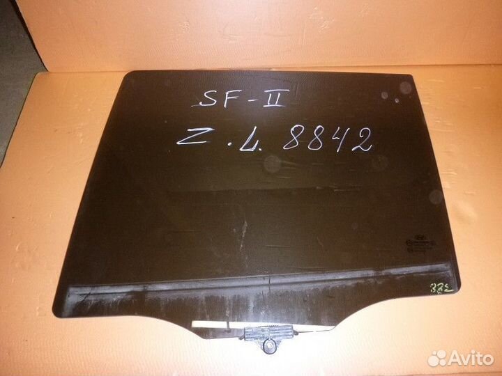 Стекло двери задней левой hyundai santa FE NEW 200