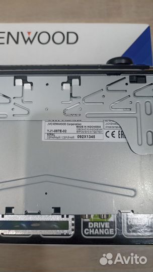 Магнитола 1 din kenwood KMM-123 Y