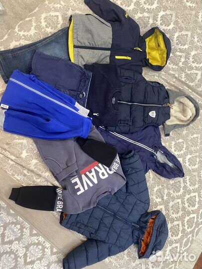 Вещи пакетом на мальчика 98