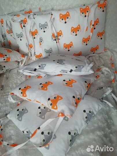 Новый комплект в кроватку