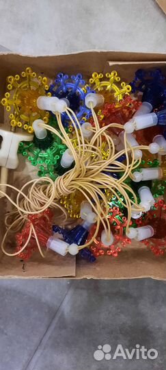 Советские гирлянды электрические