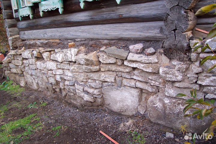 Гранит с фундамента 100 лет