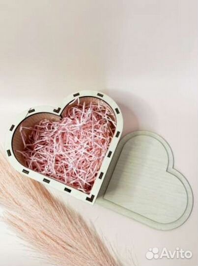 Коробка упаковочная, деревянная для подарка