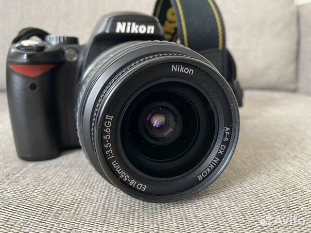 Зеркальный фотоаппарат nikon d60