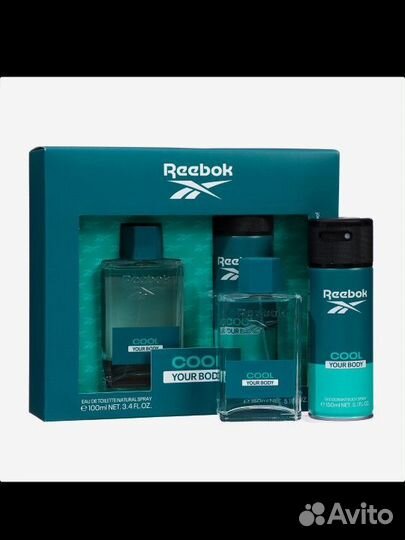 Набор мужской Reebok :туалетная вода + дезодорант