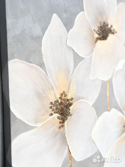 Интерьерная картина цветы