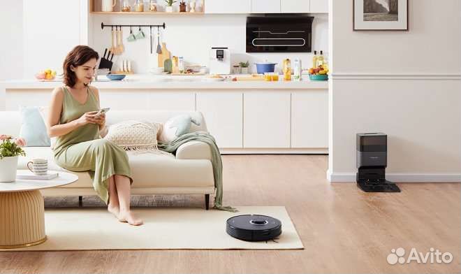 Робот пылесос Roborock Q7 Max plus новый доставка