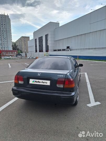 Honda Civic 1.5 AT, 1996, 170 000 км