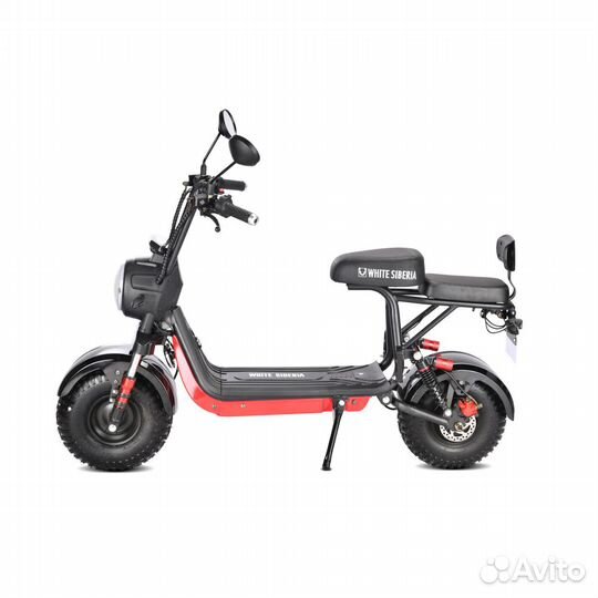 Электроскутер White siberia mini R 2.0 black