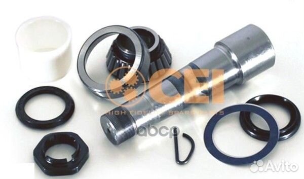 230.081 р/к шкворня шкворень втулка гайка подш