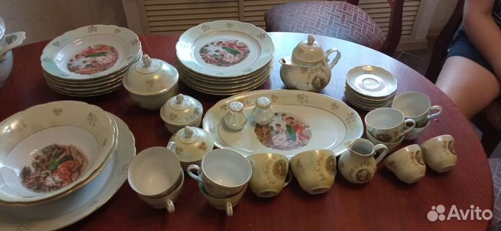 Сервиз столовый, чайный, кофейный