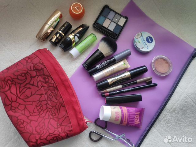 Косметика помада тон консилер кисти карандаш