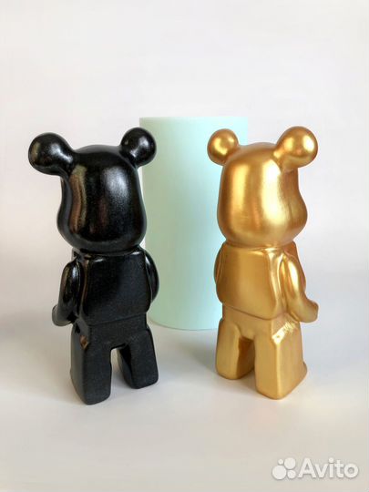 Силиконовая форма для гипса Bearbrick