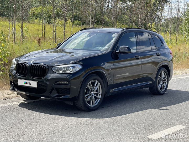 BMW X3 2.0 AT, 2019, 91 340 км