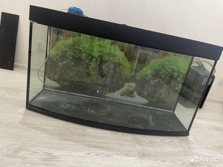 Аквариум с тумбой бу, 200 л