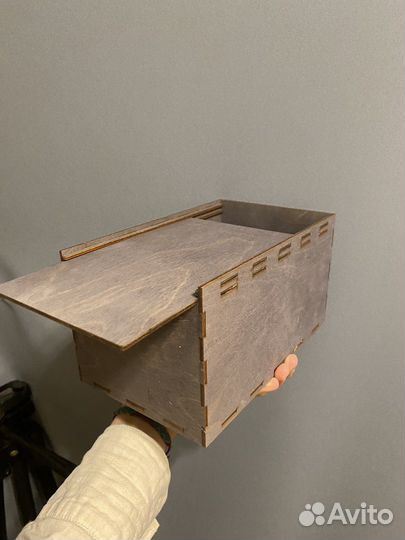 Коробка подарочная из фанеры