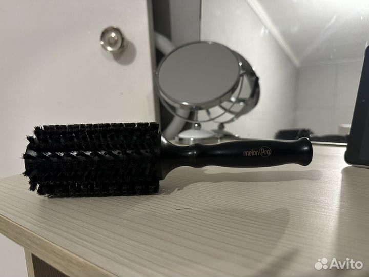 Расческа брашинг из натуральной щетины