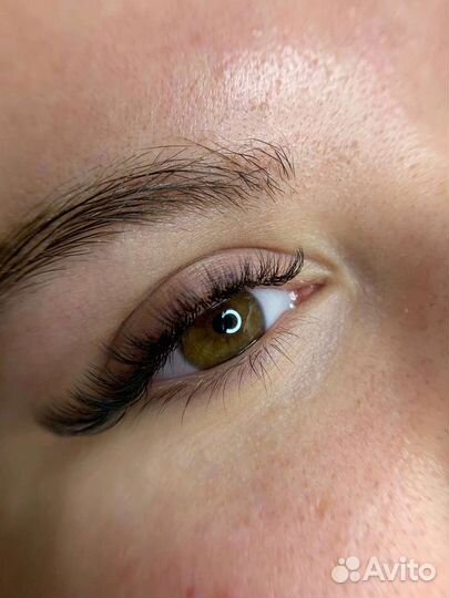 Наращивание ресниц на дому