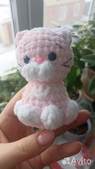 Мягкая игрушка котенок