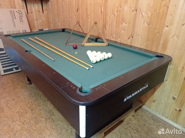 Бильярдный стол 8 футов русский