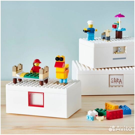 Новый набор контейнеров IKEA lego Bygglek Бюгглек