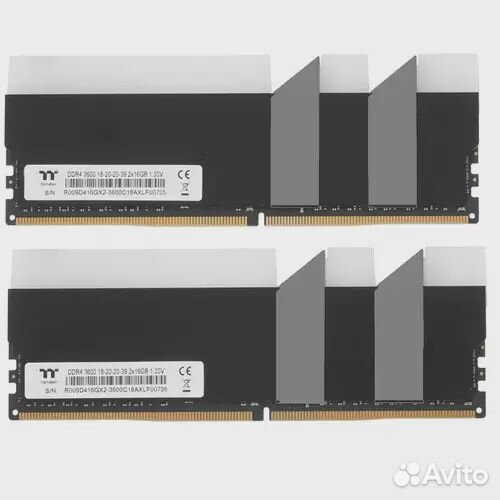 Оперативная память 32 Gb 3600 MHz Thermaltake toug