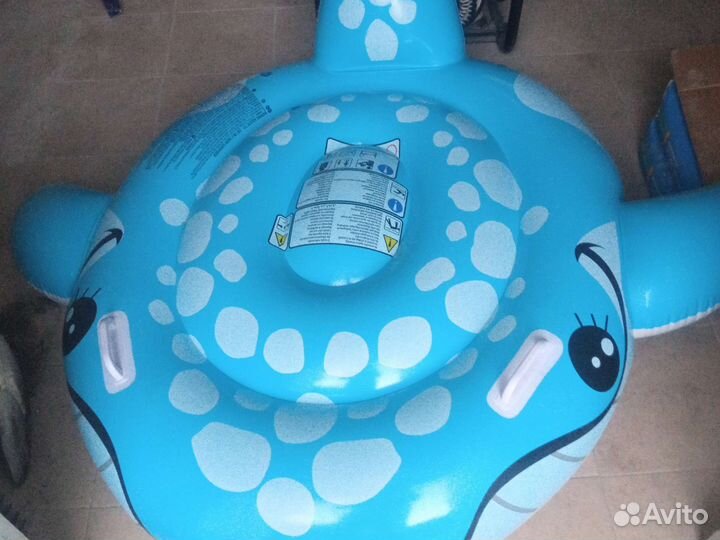 Круг надувной кит, для моря