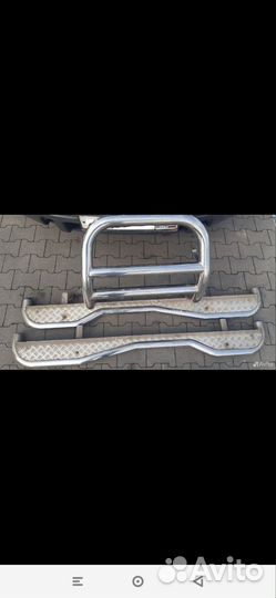 Кенгурятник и пороги на Honda CR-V rd1