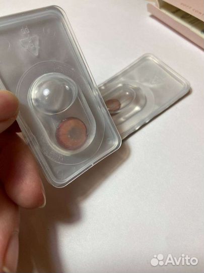 Линзы для глаз розовые