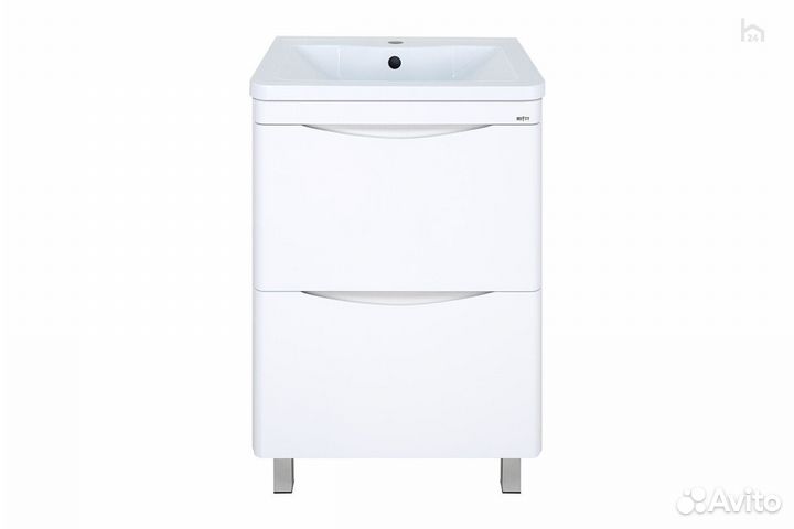 Тумба для ванной с раковиной напольная Атлантик