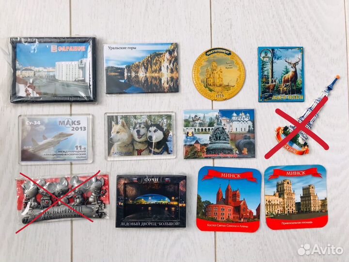 Магниты - города и страны