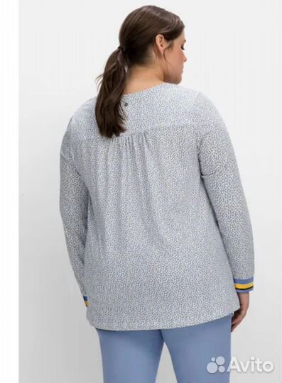 Трикотажная блуза Sheego 58-60