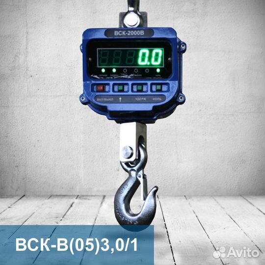 Весы крановые вск 3000В
