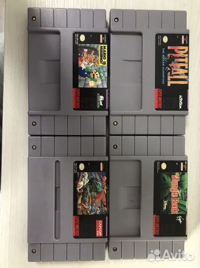 Картриджи для Super nintendo(USA)