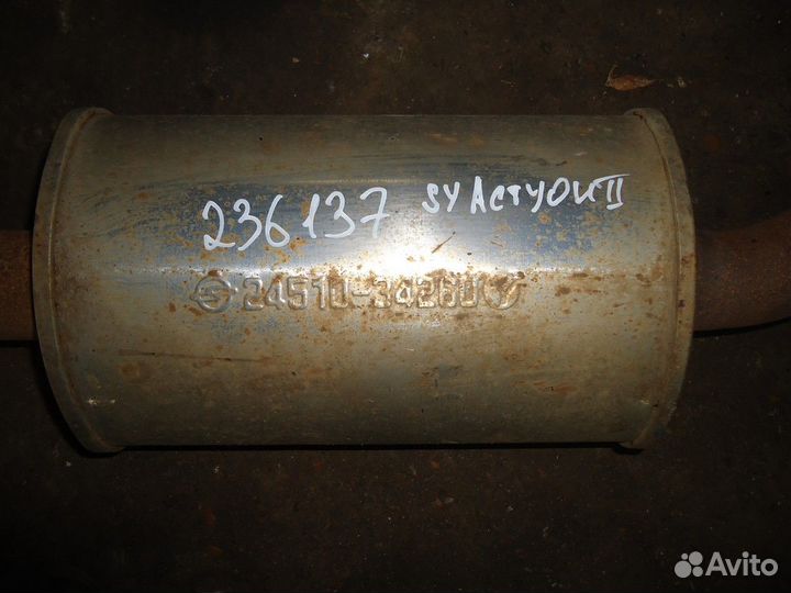 Резонатор (SsangYong Actyon)