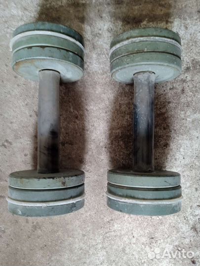 Гантели разборные СССР