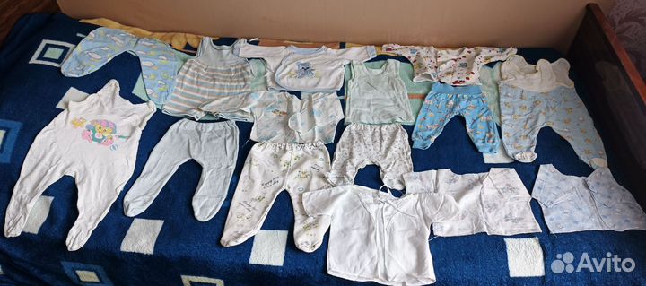Ползунки и распашонки пакетом