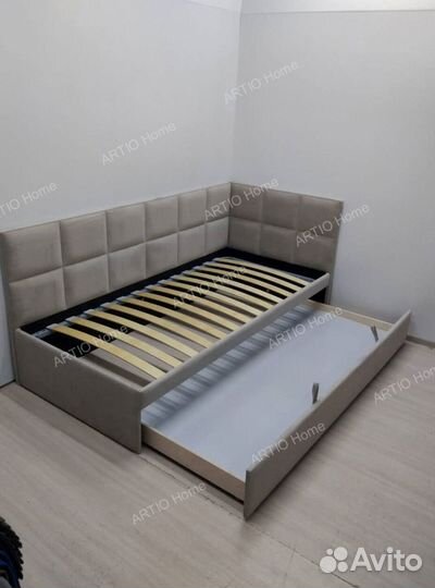 Детская кровать с мягкими бортиками