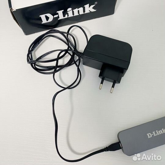 Разветвитель USB D-Link DUB-H4/E1