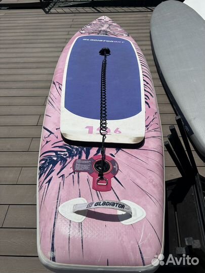 SUP доска надувная Gladiator 12,6