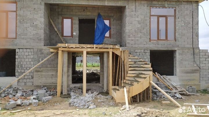 Заливка ж/б лестниц и арок