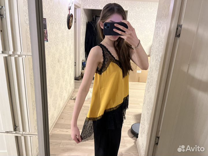 Кружевная майка