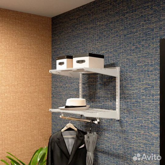 Вешалка в прихожую Титан-GS 600 белая 450 (700х520