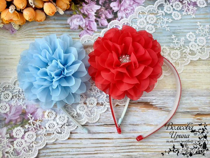 Обручи ободки для волос