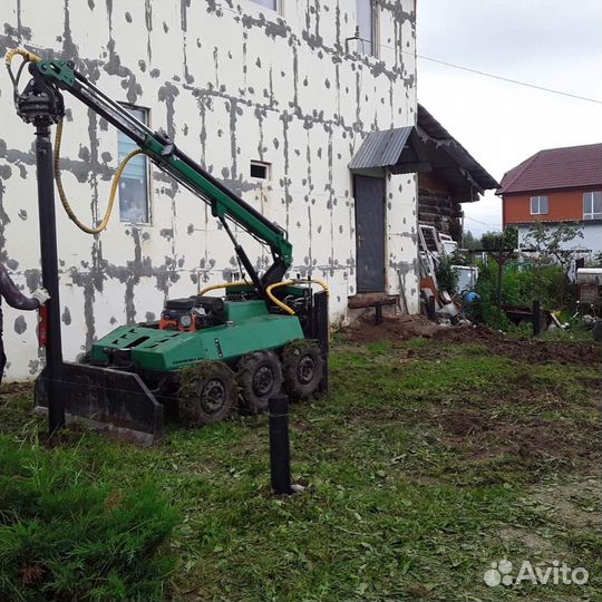 Винтовые сваи под ключ. Установка,продажа