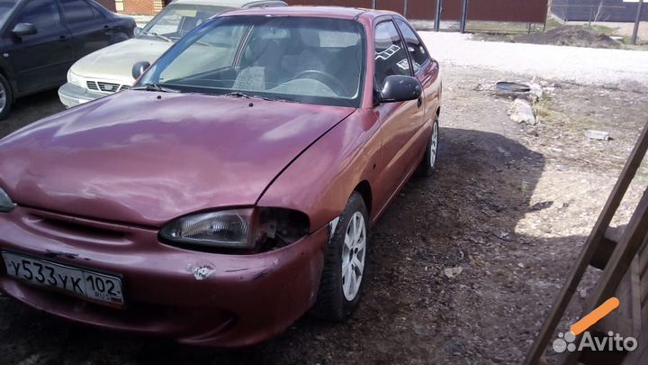 В разборе Хендай Акцент, 1995, хетчбек, дв.1.3, ме