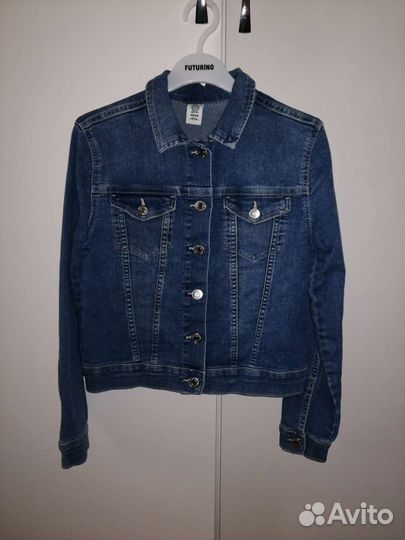 Джинсовка / джинсовая куртка для девочки 140