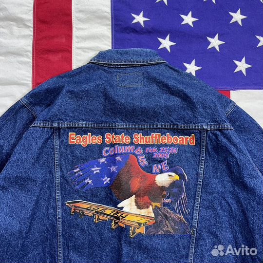 Джинсовая куртка Wrangler Eagle из США