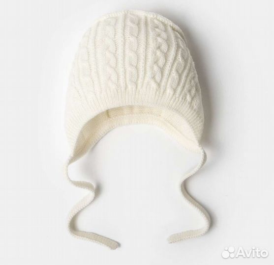 Шапка детская шерстяная новая, р 38-40