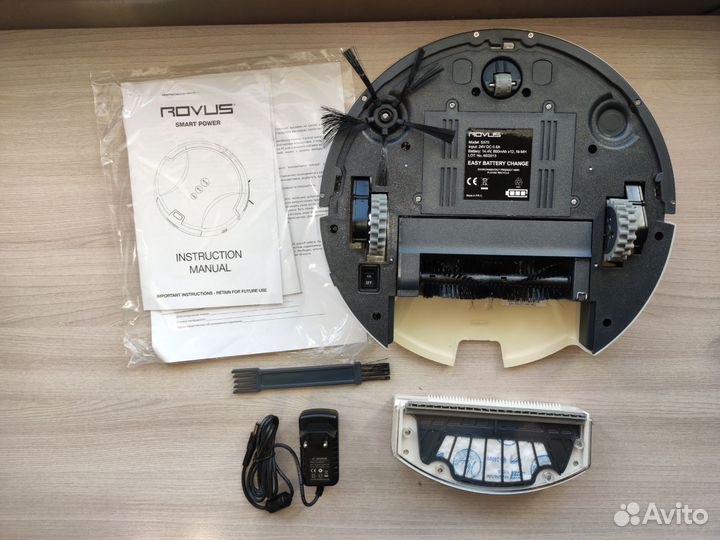 Робот пылесос rovus